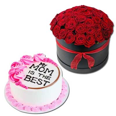"Designer Cake - 4 kgs code 04 (2 step)(Seven Days) - Click here to View more details about this Product